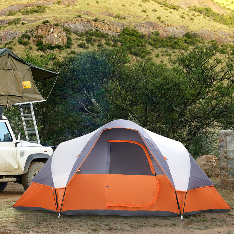 Nice Furniture Core 9 Person Extended Dome Tent & Reviews Wayfair